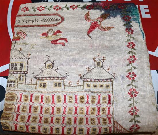 Unframed sampler